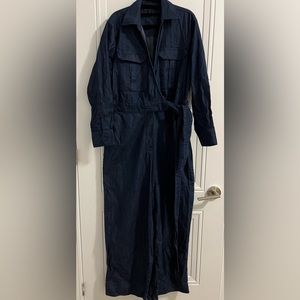 Banana Republic factory jumpsuit - blueNavy- Never worn- Sz 12